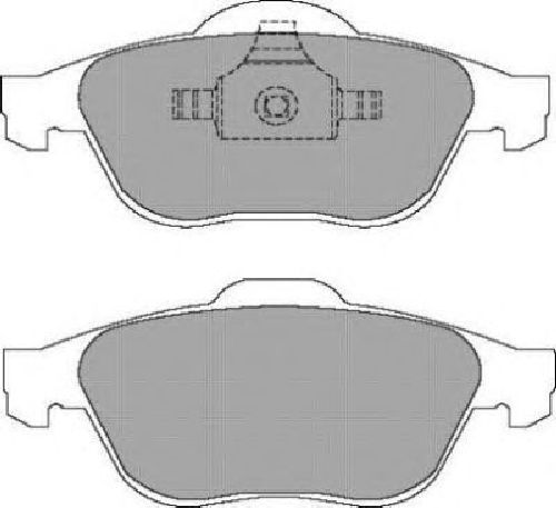 AISIN ASN-2096 - Brake Pad Set, disc brake