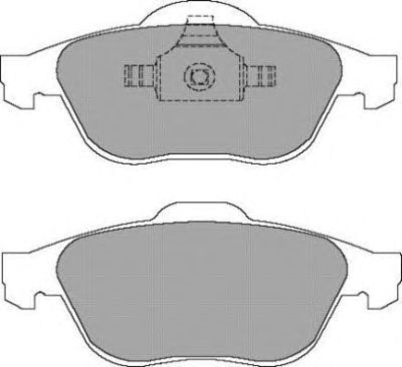 AISIN ASN-2096 - Brake Pad Set, disc brake