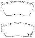 AISIN ASN-209W - Brake Pad Set, disc brake