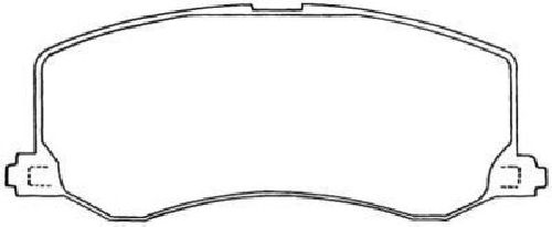 AISIN ASN-213 - Brake Pad Set, disc brake