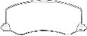 AISIN ASN-213 - Brake Pad Set, disc brake