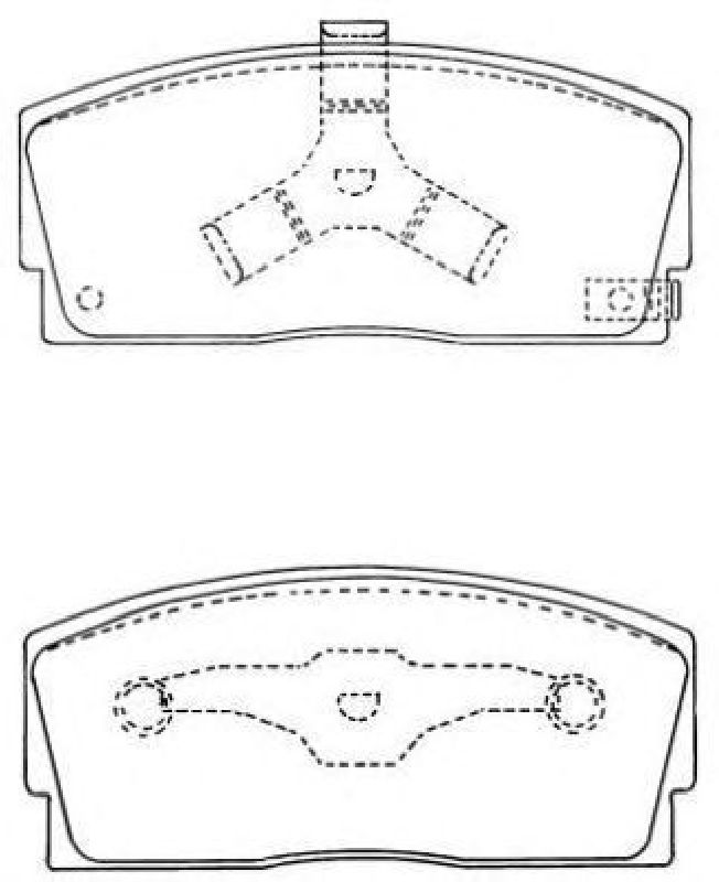 AISIN ASN-215 - Brake Pad Set, disc brake