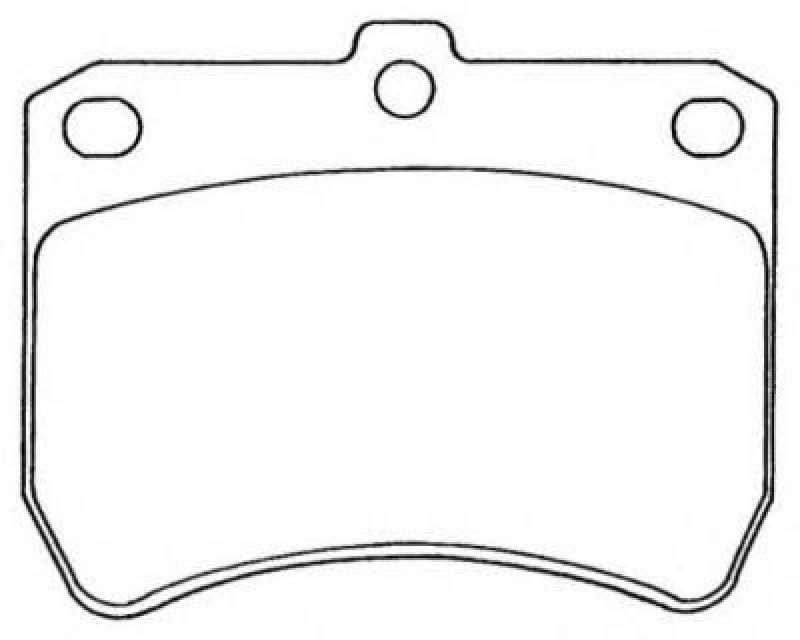 AISIN ASN-216 - Brake Pad Set, disc brake