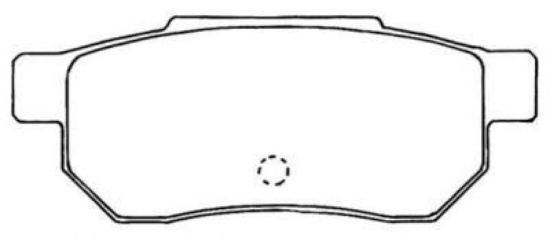 AISIN ASN-217 - Brake Pad Set, disc brake