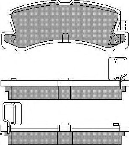 AISIN ASN-2189 - Brake Pad Set, disc brake