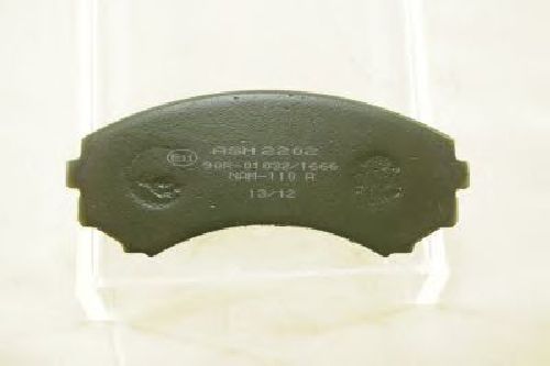 AISIN ASN-2202 - Brake Pad Set, disc brake Front Axle MITSUBISHI
