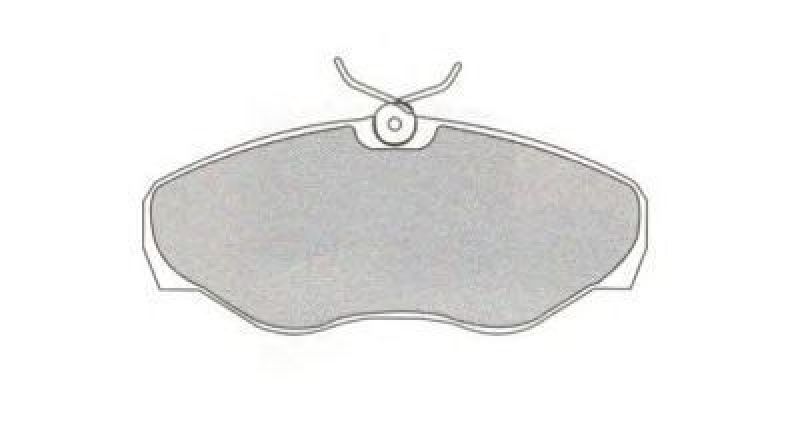 AISIN ASN-2213 - Brake Pad Set, disc brake