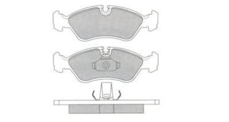 AISIN ASN-2214 - Brake Pad Set, disc brake