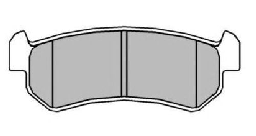 AISIN ASN-2217 - Brake Pad Set, disc brake