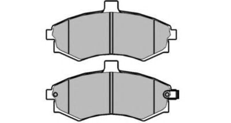 AISIN ASN-2230 - Brake Pad Set, disc brake