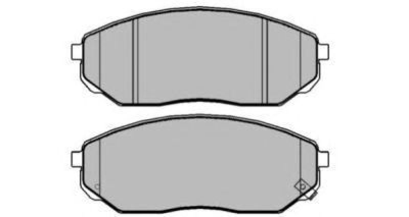 AISIN ASN-2231 - Brake Pad Set, disc brake