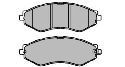 AISIN ASN-2232 - Brake Pad Set, disc brake