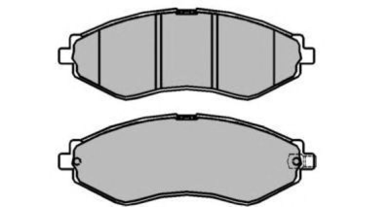 AISIN ASN-2232 - Brake Pad Set, disc brake