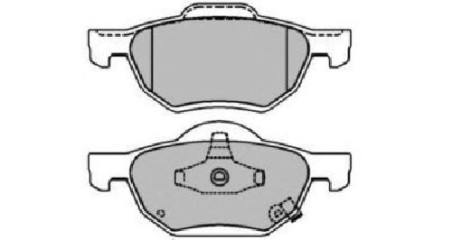 AISIN ASN-2234 - Brake Pad Set, disc brake