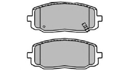 AISIN ASN-2235 - Brake Pad Set, disc brake