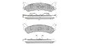 AISIN ASN-2238 - Brake Pad Set, disc brake