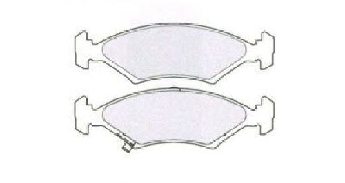 AISIN ASN-2244 - Brake Pad Set, disc brake