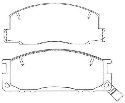 AISIN ASN-225W - Brake Pad Set, disc brake