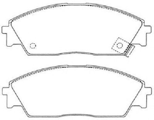 AISIN ASN-226 - Brake Pad Set, disc brake