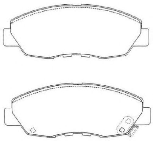 AISIN ASN-230 - Brake Pad Set, disc brake