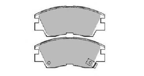 AISIN ASN-2310 - Brake Pad Set, disc brake