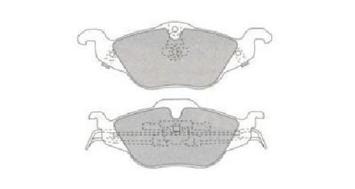 AISIN ASN-2311 - Brake Pad Set, disc brake