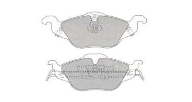 AISIN ASN-2311 - Brake Pad Set, disc brake