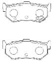 AISIN ASN-236W - Brake Pad Set, disc brake