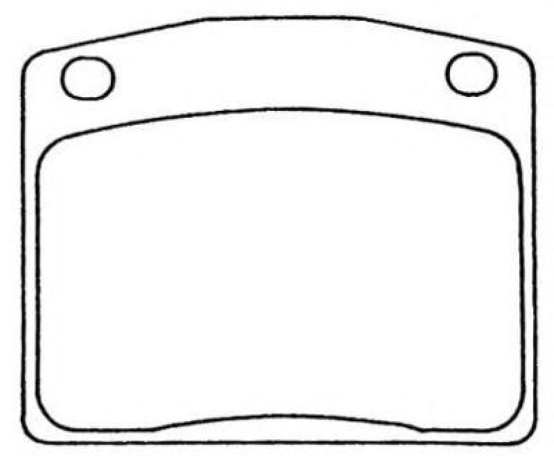 AISIN ASN-24 - Brake Pad Set, disc brake