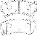 AISIN ASN-246 - Brake Pad Set, disc brake