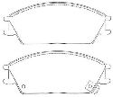 AISIN ASN-258 - Brake Pad Set, disc brake