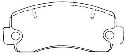 AISIN ASN-26 - Brake Pad Set, disc brake