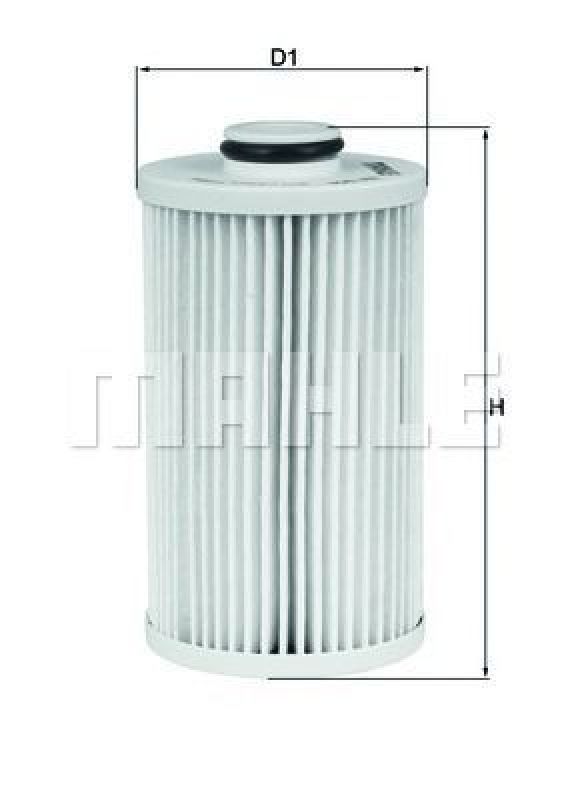 KX 344D KNECHT 70549959 - Fuel filter HONDA