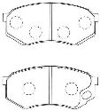 AISIN ASN-265 - Brake Pad Set, disc brake