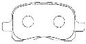 AISIN ASN-267 - Brake Pad Set, disc brake