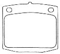 AISIN ASN-38 - Brake Pad Set, disc brake