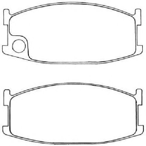 AISIN ASN-39 - Brake Pad Set, disc brake