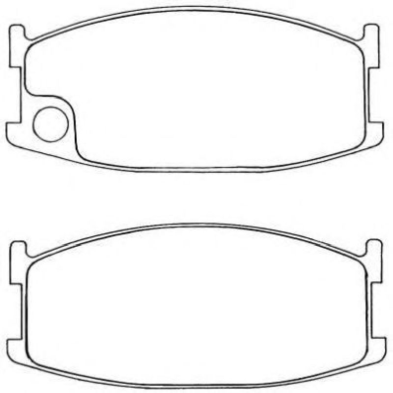 AISIN ASN-39 - Brake Pad Set, disc brake