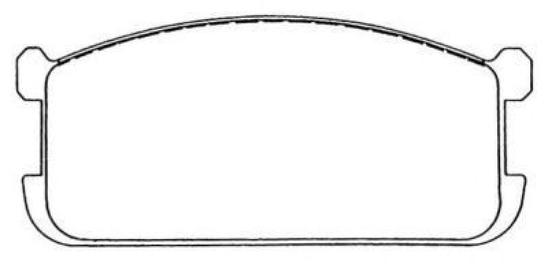 AISIN ASN-46 - Brake Pad Set, disc brake