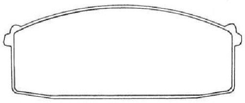 AISIN ASN-50 - Brake Pad Set, disc brake