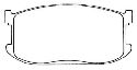 AISIN ASN-54 - Brake Pad Set, disc brake