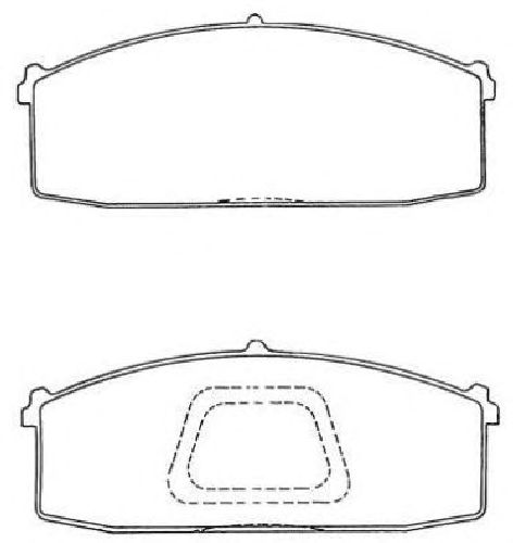 AISIN ASN-59 - Brake Pad Set, disc brake