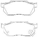 AISIN ASN-97W - Brake Pad Set, disc brake