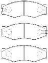 AISIN B1N004 - Brake Pad Set, disc brake