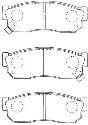 AISIN B1N009 - Brake Pad Set, disc brake