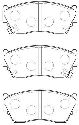 AISIN B1N017 - Brake Pad Set, disc brake