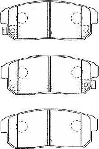 AISIN B2N040 - Brake Pad Set, disc brake