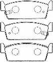 AISIN B2N056 - Brake Pad Set, disc brake