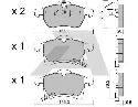 AISIN BPOP-1013 - Brake Pad Set, disc brake