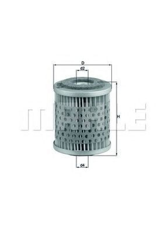 KX 38 KNECHT 77534761 - Fuel filter NEOPLAN